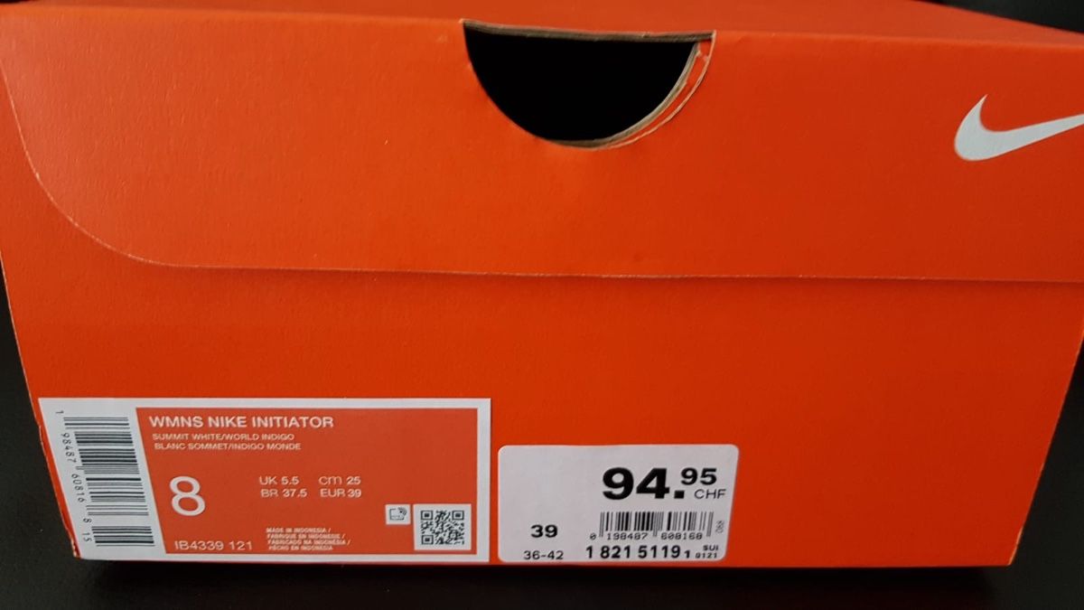 Nike Scarpe da donna: Nike INITIATOR Gr39,Leder-Stoff. – Nuovo e nell'imballaggio originale da Zürich venduto da 280_yc86 7