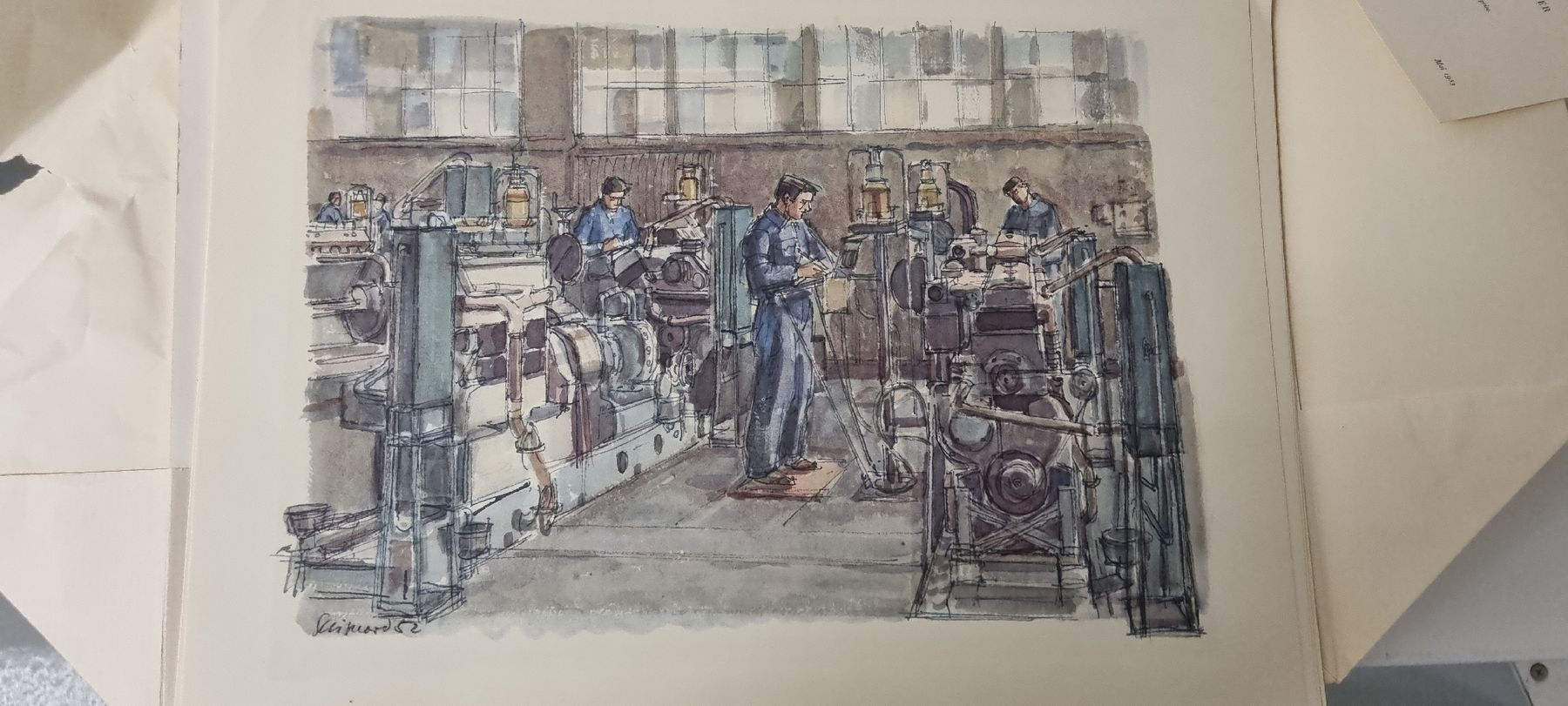Grafica & Litografie: Saurer Werkbilder 1853-1953 – Usato da Moosseedorf venduto da dfe_s5hz 8