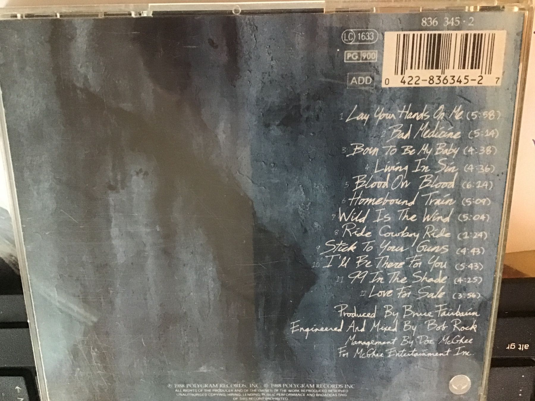 CD: Bon Jovi - New Jersey CD – Usato da Thierachern venduto da sweden08 1