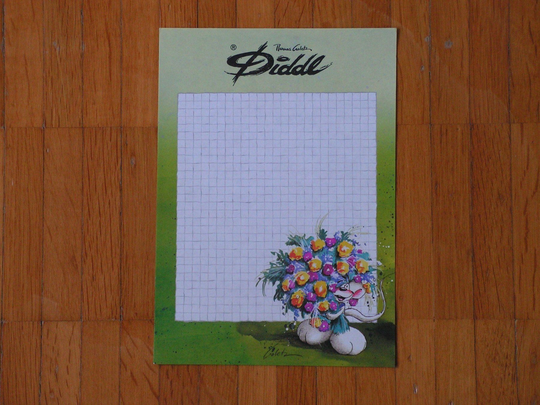 Carta: Diddl Blatt A5 sehr ALT Nr. 4 – Usato da Winterthur venduto da Jessi_di