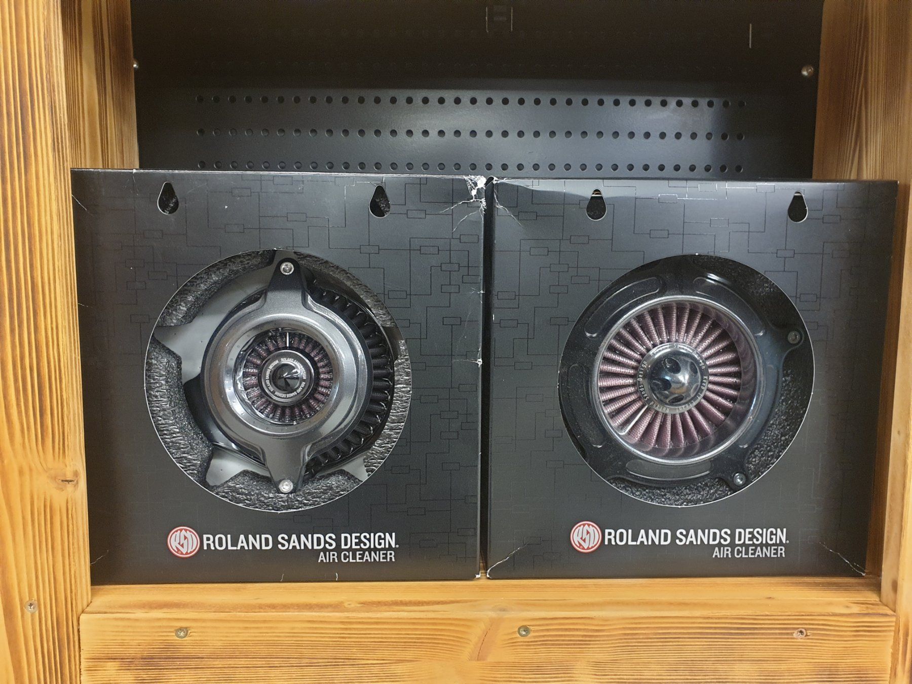 Ventilazione: Harley Davidson RSD Luftfilter Turbine 2008-2012 FL / FLHT – Nuovo e nell'imballaggio originale da Goldau venduto da Ktmuze 2
