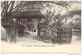 Genève - Entrée du Sentier des Saules