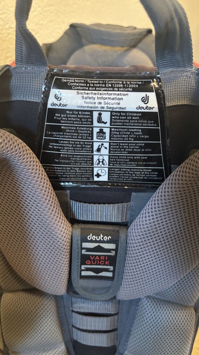 Deuter Zaini: Deuter Kindertrage – Usato da Oberwil (Dägerlen) venduto da noemlae 4
