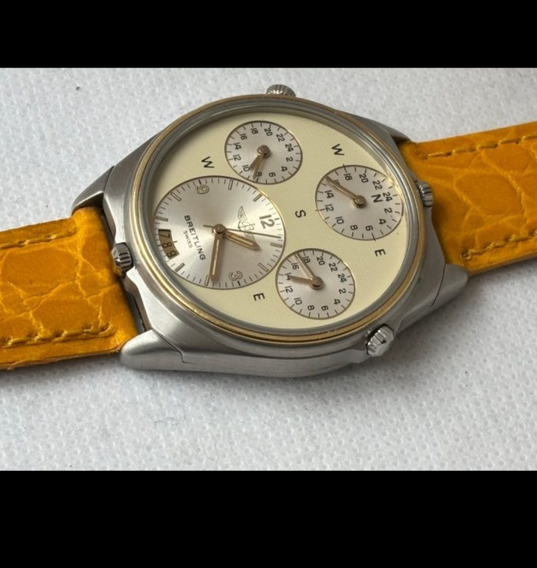 Breitling Orologi: Breitling - WORLD TIME 4 GMT - 80840  – Usato da Bulle venduto da Andres.ch.222 1