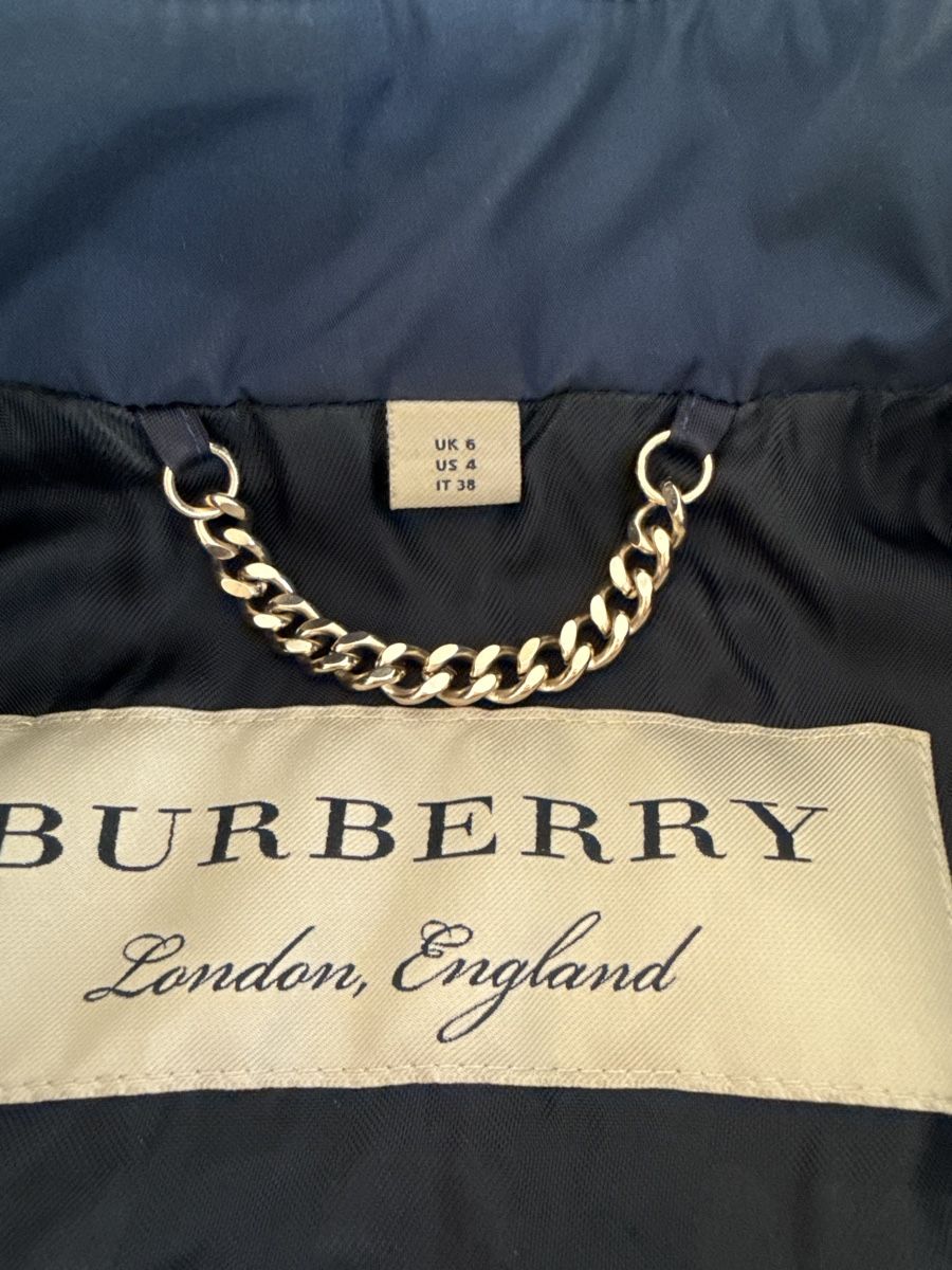 Burberry Giacche: Burberry Sandringham dunkelblau – Usato da Gibswil venduto da spongii 1