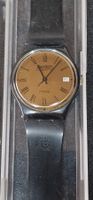 Rare 1983 Swatch GB402, FHL Fachhandelslogo am Band!!! 34mm