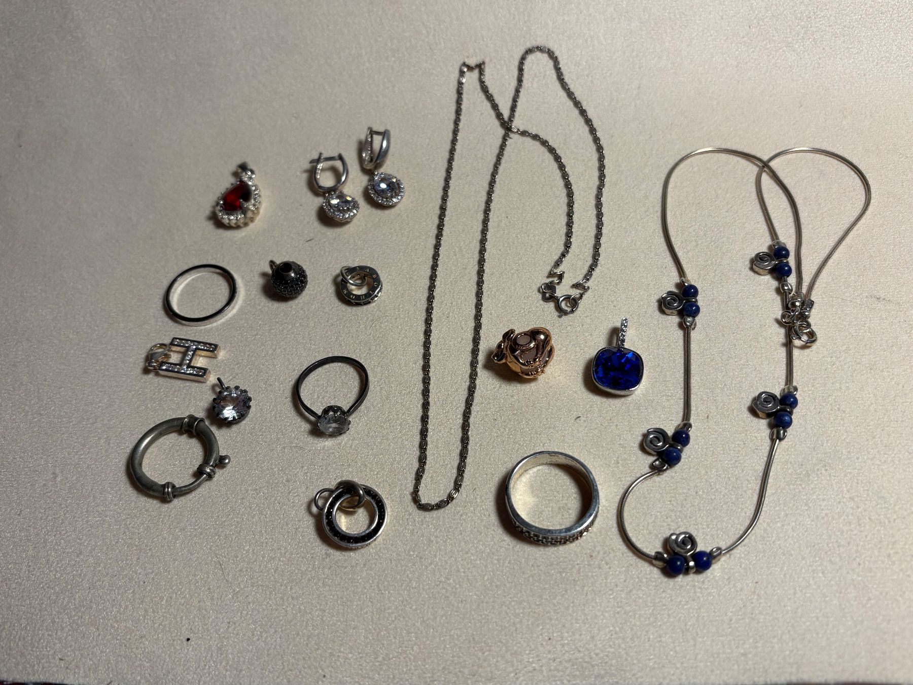 Sonstiger Schmuck: Grosses Schmucklot mit und ohne Stempel – Gebraucht aus St. Peterzell von verena40