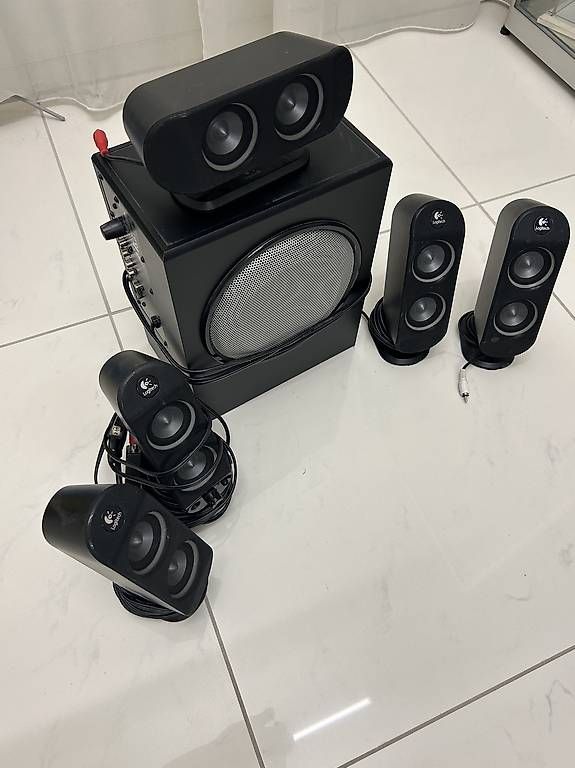 Casse acustiche: PC Soundsystem Logitech X-530 – Usato da Buonas venduto da Pschwarz