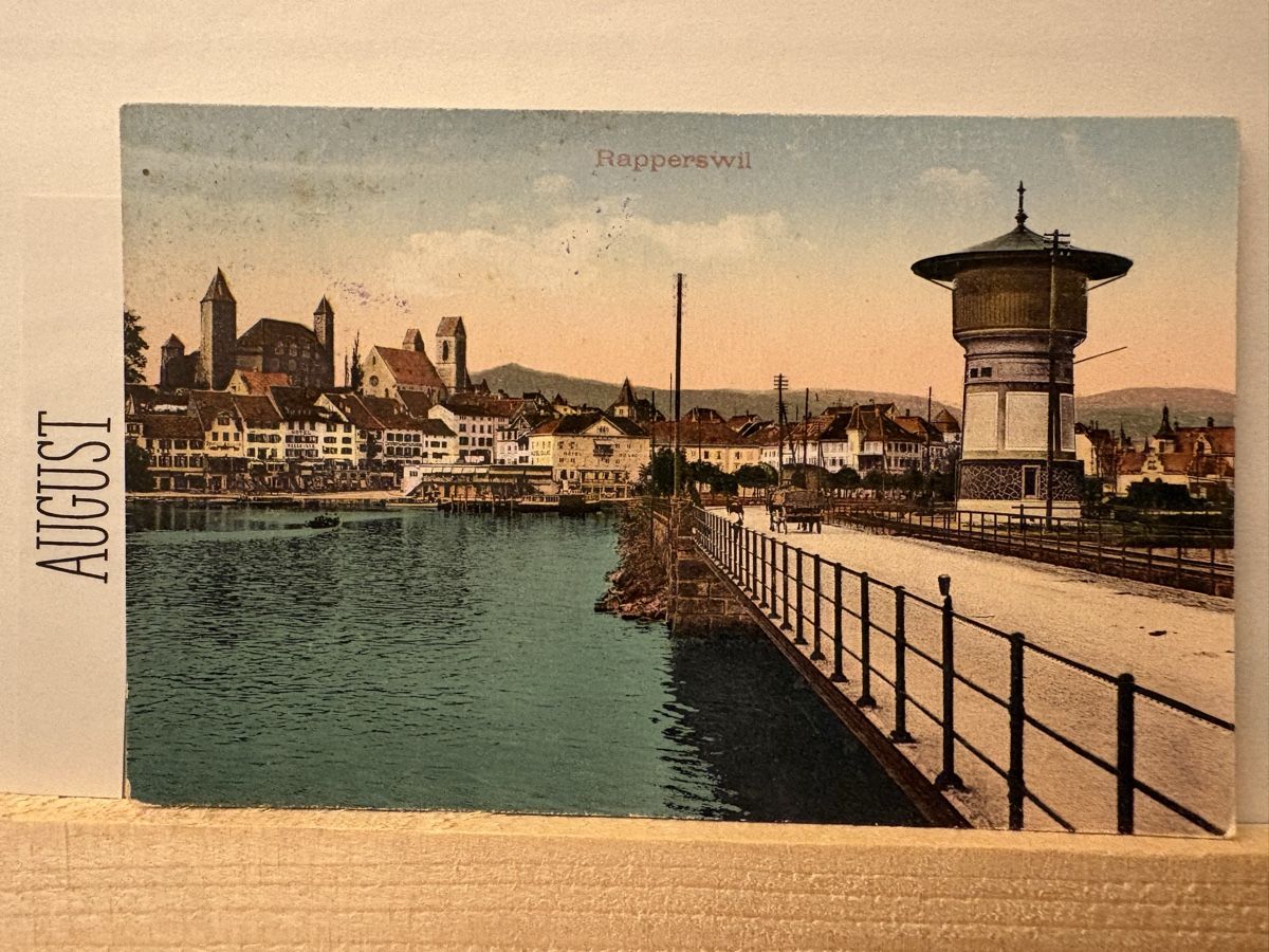 Ansichtskarten: AK von Rapperswil – Gebraucht aus Rümlang von Kartenpost1