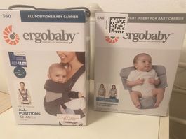 Ergobaby 360 Babytrage mit Neugeboreneneinsatz