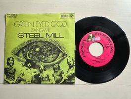 STEEL MILL rare Green eyed god Single Progressive Rock 70's