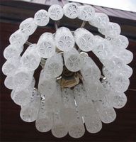 rare Vintage Design Glasleuchte