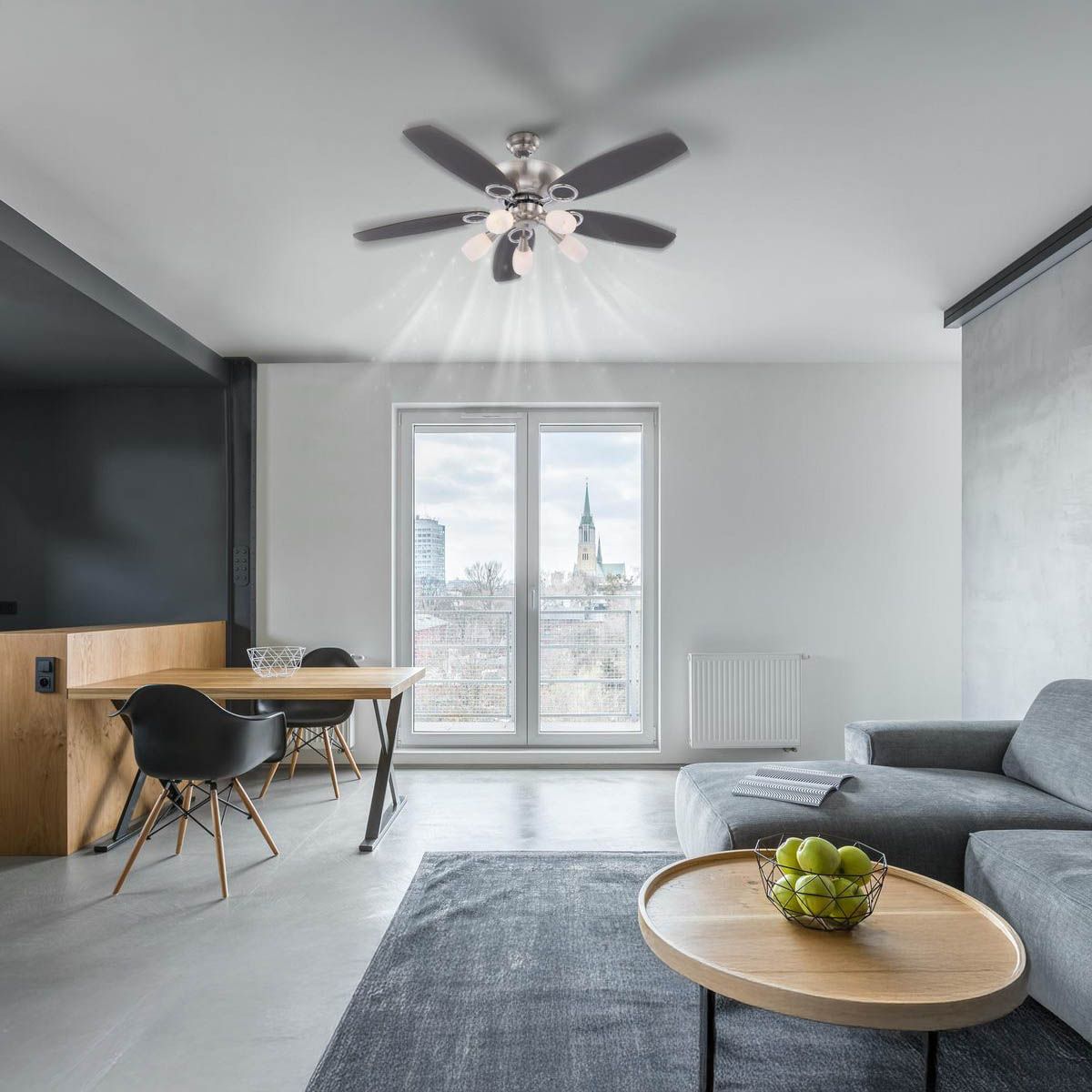 Lampadari & plafoniere: Deckenleuchte, Ventilator, 130 Ø – Nuovo (secondo la descrizione) da Kreuzlingen venduto da Smart-Light 1