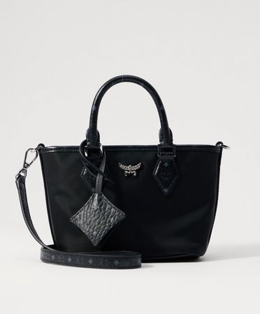 MCM AREN SHOPPER - UMHÄNGETASCHE - BLACK