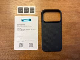 iPhone 17 Pro Pitaka Carbon Hülle