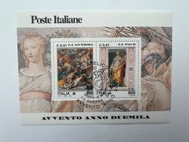 Italien 2000 Mi Block 25 Erstag  (A1206)