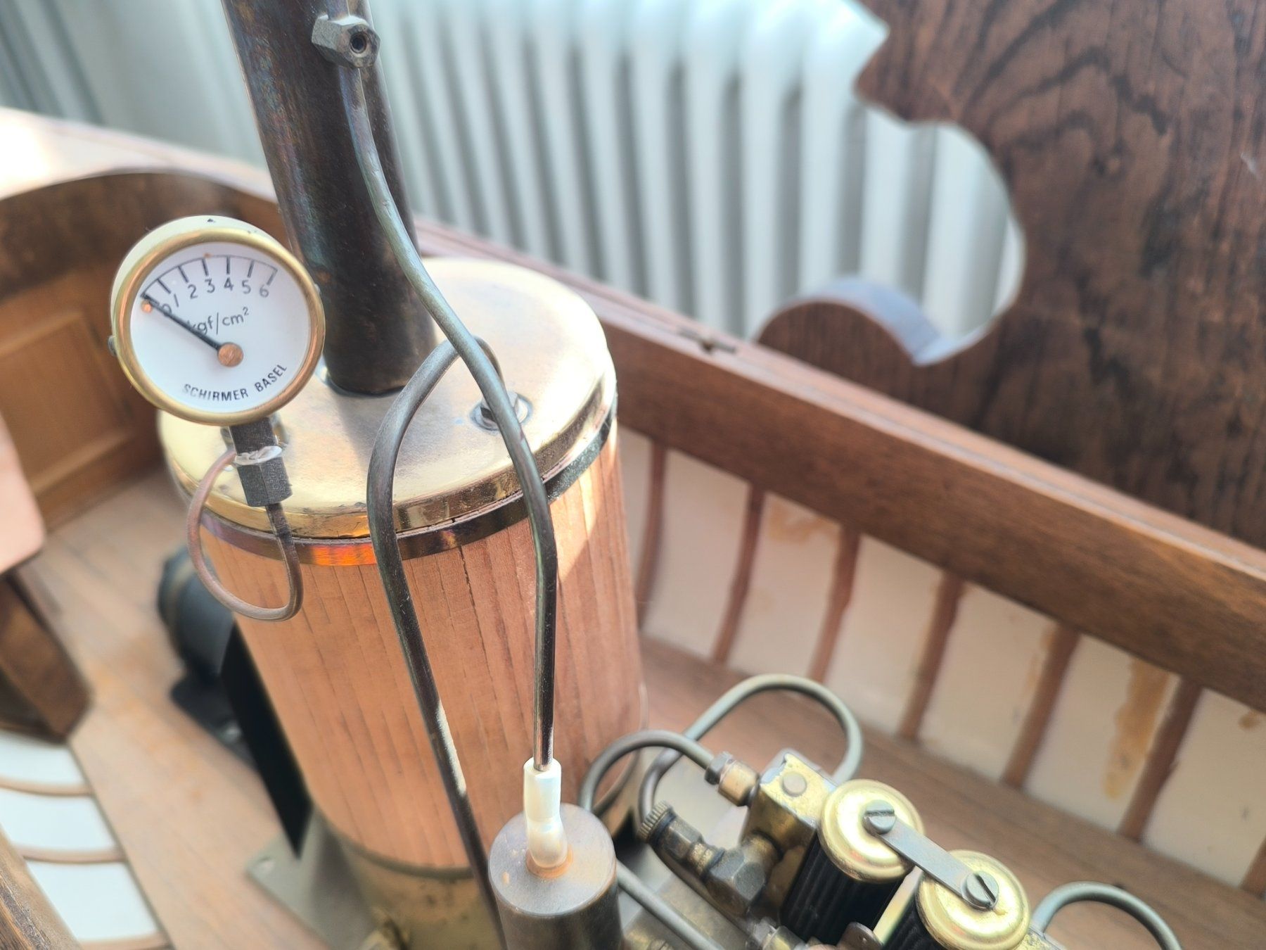 Kits de montage: Modellboot mit Dampfmaschine – D'occasion à Benglen par Fc12 4