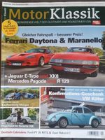 Motor Klassik 9/18  Morgan 4/4 V8 Ferrari 365 575 Käfer xx