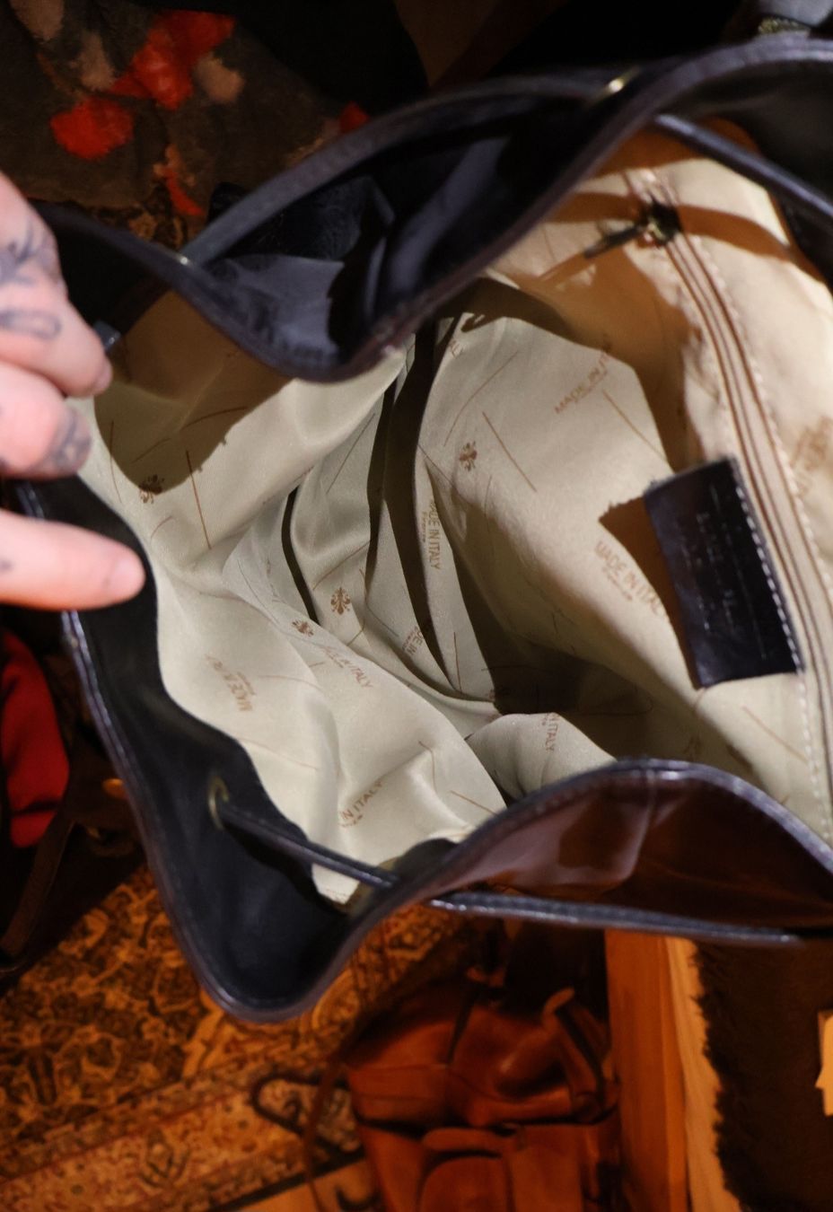 Rucksäcke: Schwarzer Echt Lederrucksack – Neu (gemäss Beschreibung) aus Winterthur von _lxeah 3
