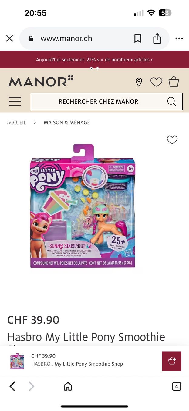 Giocattoli: 2 coffrets neufs My Little Pony – Nuovo e nell'imballaggio originale da Martigny venduto da gigikro 5