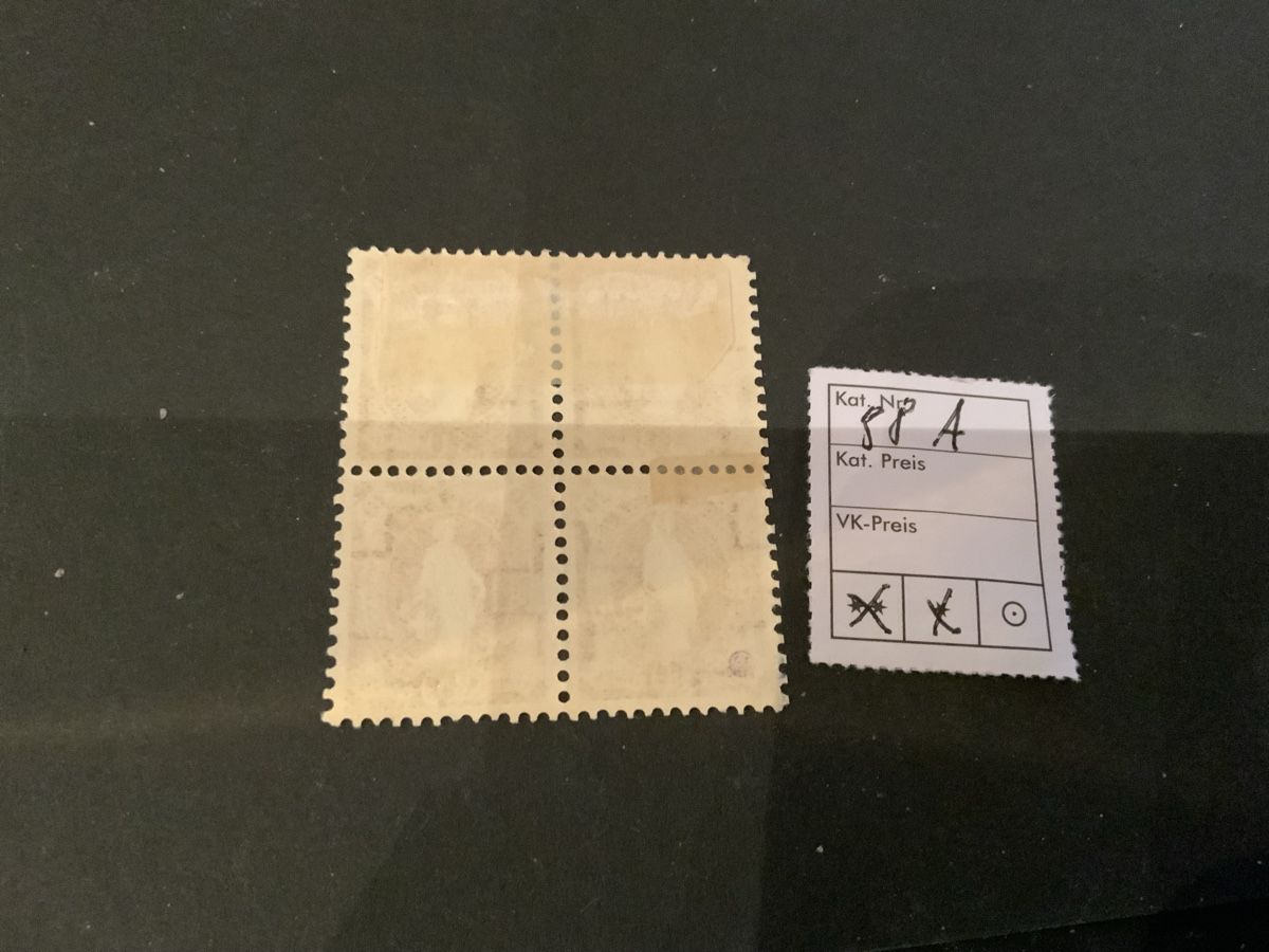 Alle Briefmarken: 1905 STEHENDE HELVETIA 4ER BLOCK  – Gebraucht aus Beinwil am See von Ricri 1