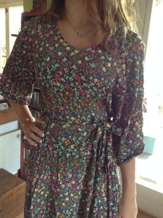 Neu! DU MILDE Dress Kleid Maxikleid mit Blumen