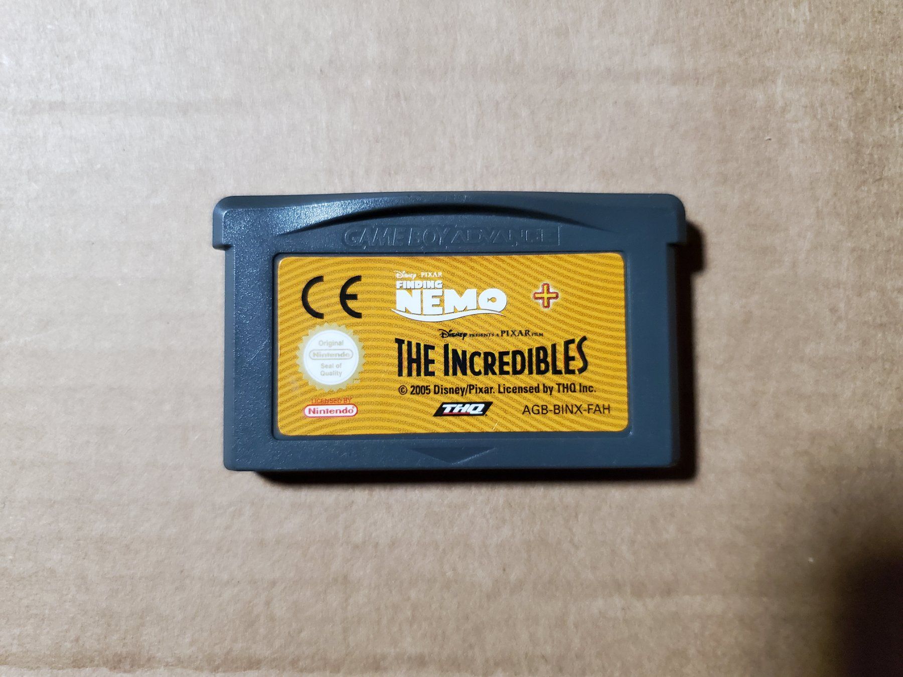 Nintendo Spiele: Disney Finding Nemo + The Incredibles GameBoy Advance – Gebraucht aus Sion von Audrey2780