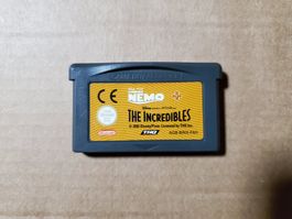 Disney Finding Nemo + The Incredibles GameBoy Advance
