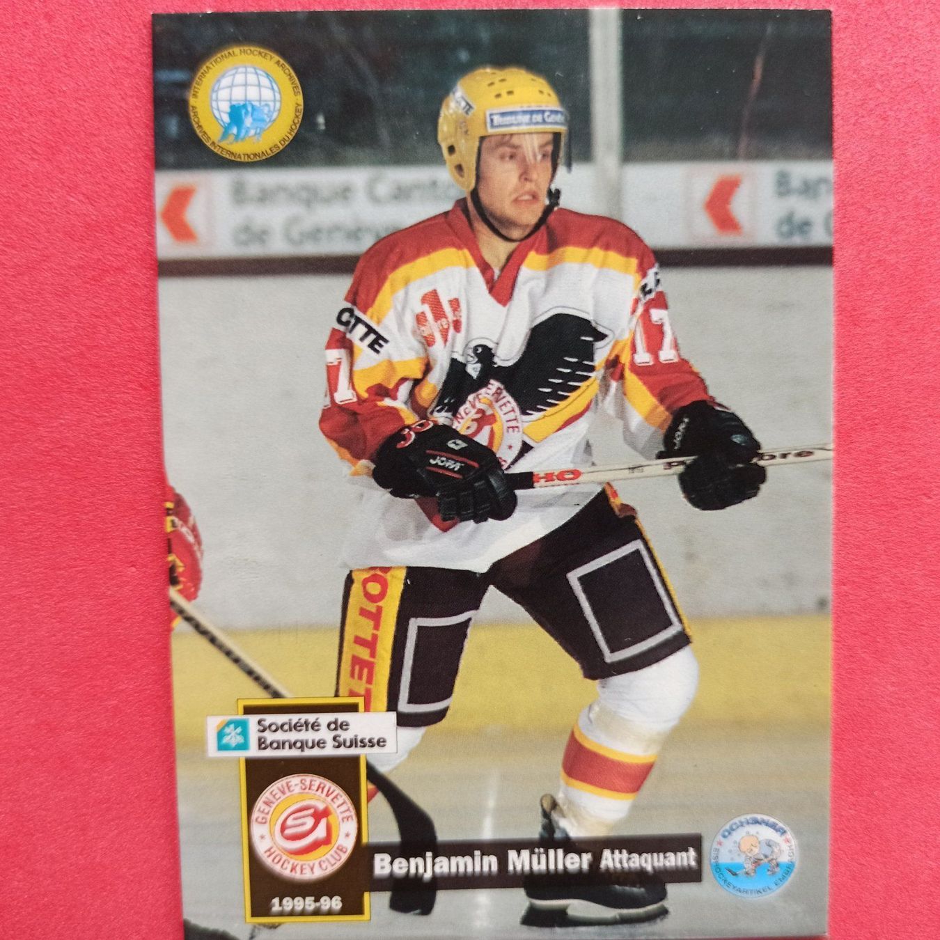 Sammelbilder & Trading cards: Benjamin Müller - GENEVE CARD - 1995/96 – Gebraucht aus Dübendorf von kb86_MOVIE