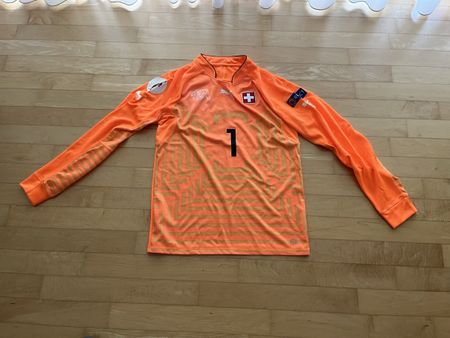 Fussball Goalietrikot Schweiz PUMA Grösse M guter Zustand