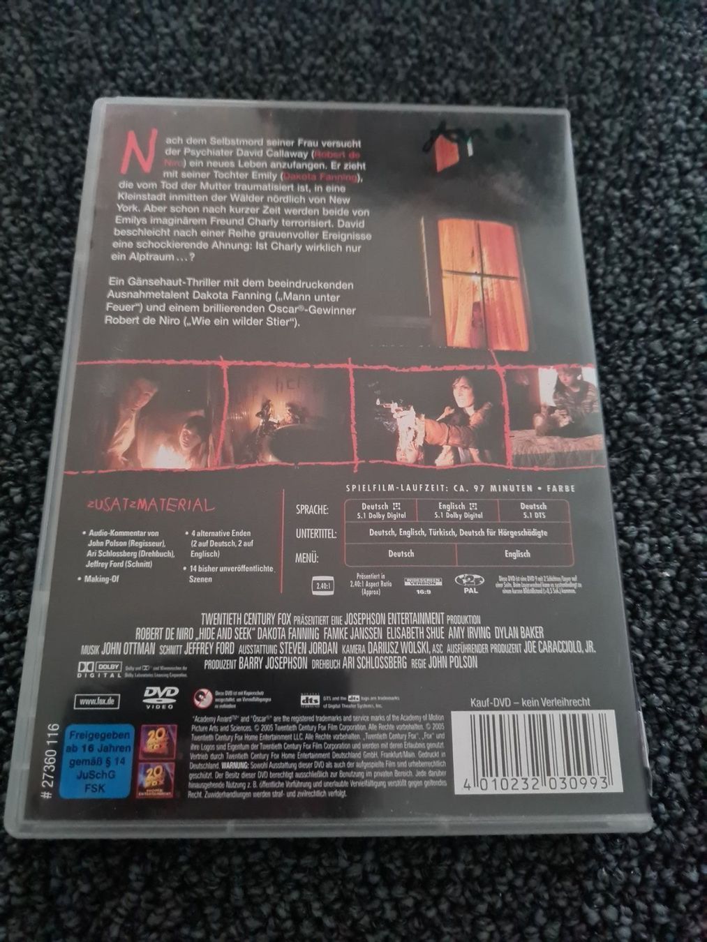 Tutti i DVDs: HIDE AND SEEK(6081) – Usato da Ruswil venduto da Ruck.Zuck. 1