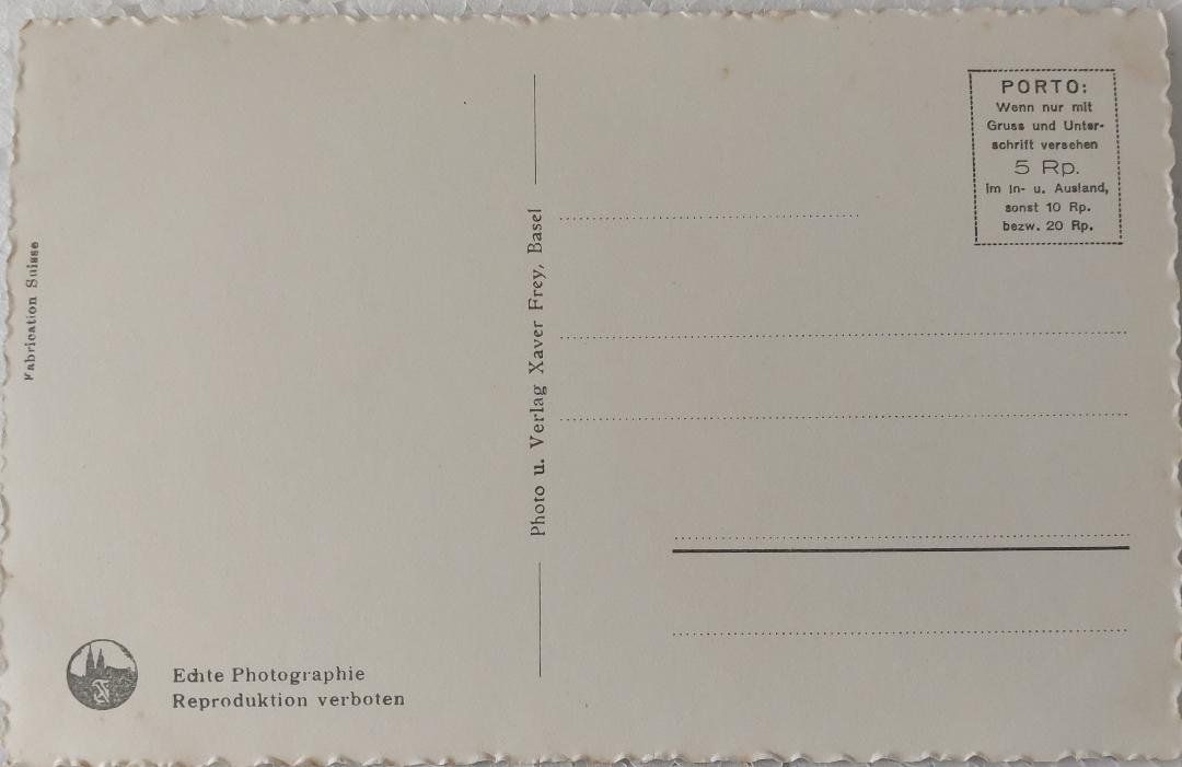 Cartoline postali: BASEL  -  Marktplatz & Rathaus - Oldtimer – Usato da Delémont venduto da Domdom1 1