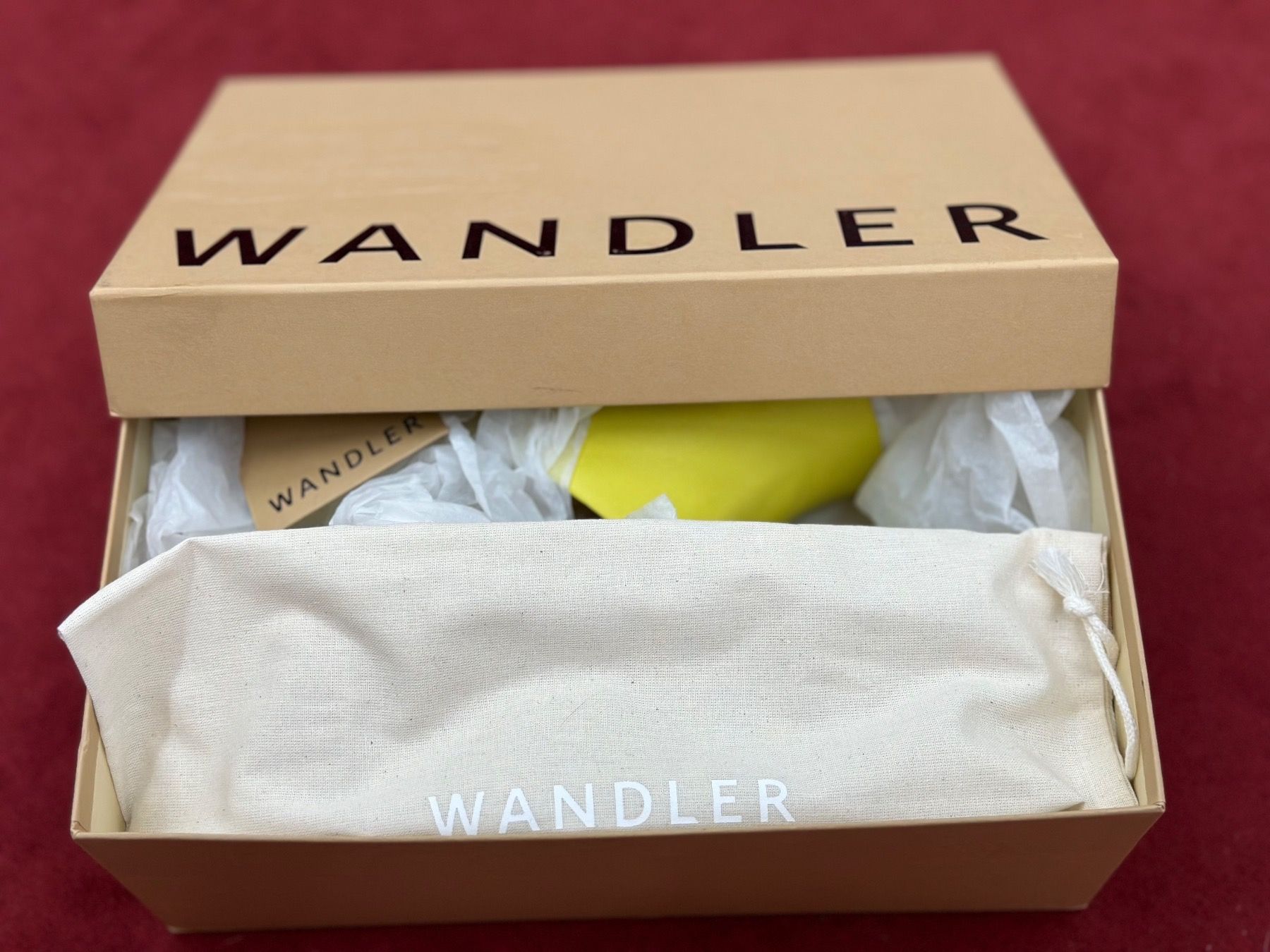 Wandler Scarpe da donna: WANDLER Gelbe Mules mit Absatz NEU – Nuovo e nell'imballaggio originale da Zufikon venduto da Modestil365 3