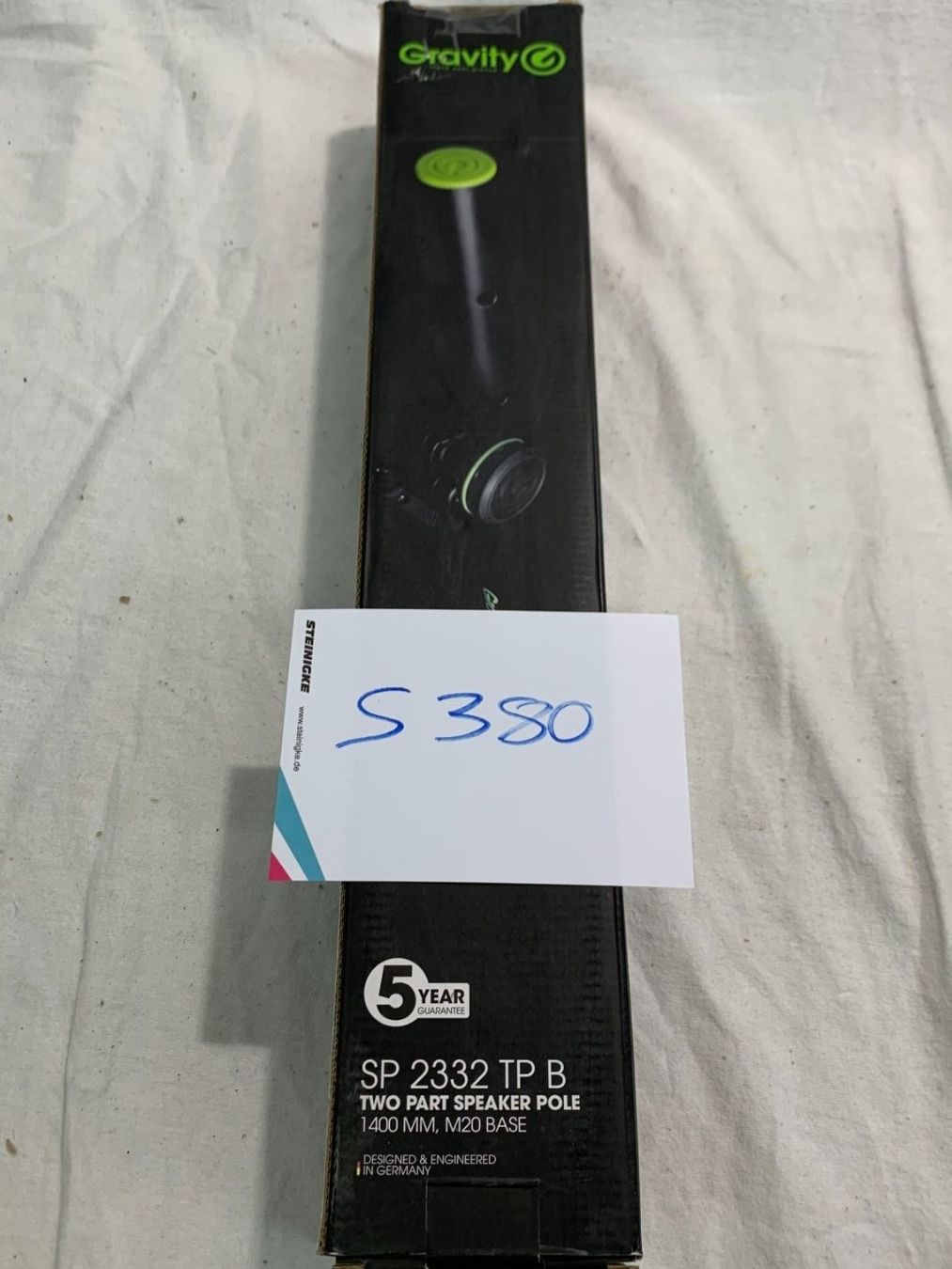Supporti a parete: Gravity SP 2332 TPB Speaker Stand (S380) – Nuovo e nell'imballaggio originale da Däniken SO venduto da Profog1