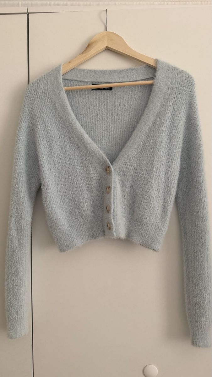 Giacche: Damen Strickjacke hellblau Grösse S – Usato da Nidau venduto da nin_5gk2