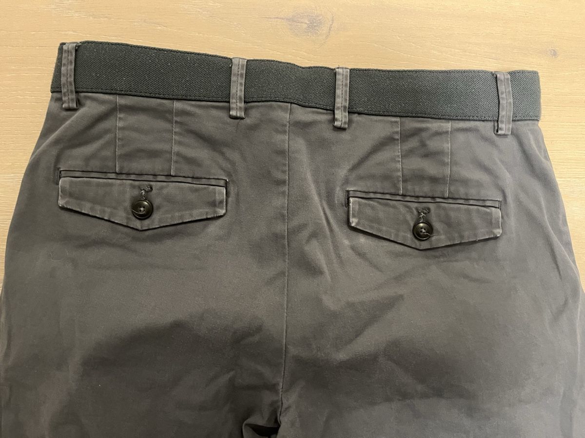 Mango Pantaloni: Chinohose dunkelgrau Mango 38 – Nuovo (secondo la descrizione) da Birrwil venduto da vanyboo 2