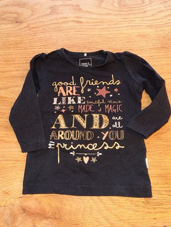 Name it! Shirt, Grösse 80, 9-12M, Langarm, Top Zustand