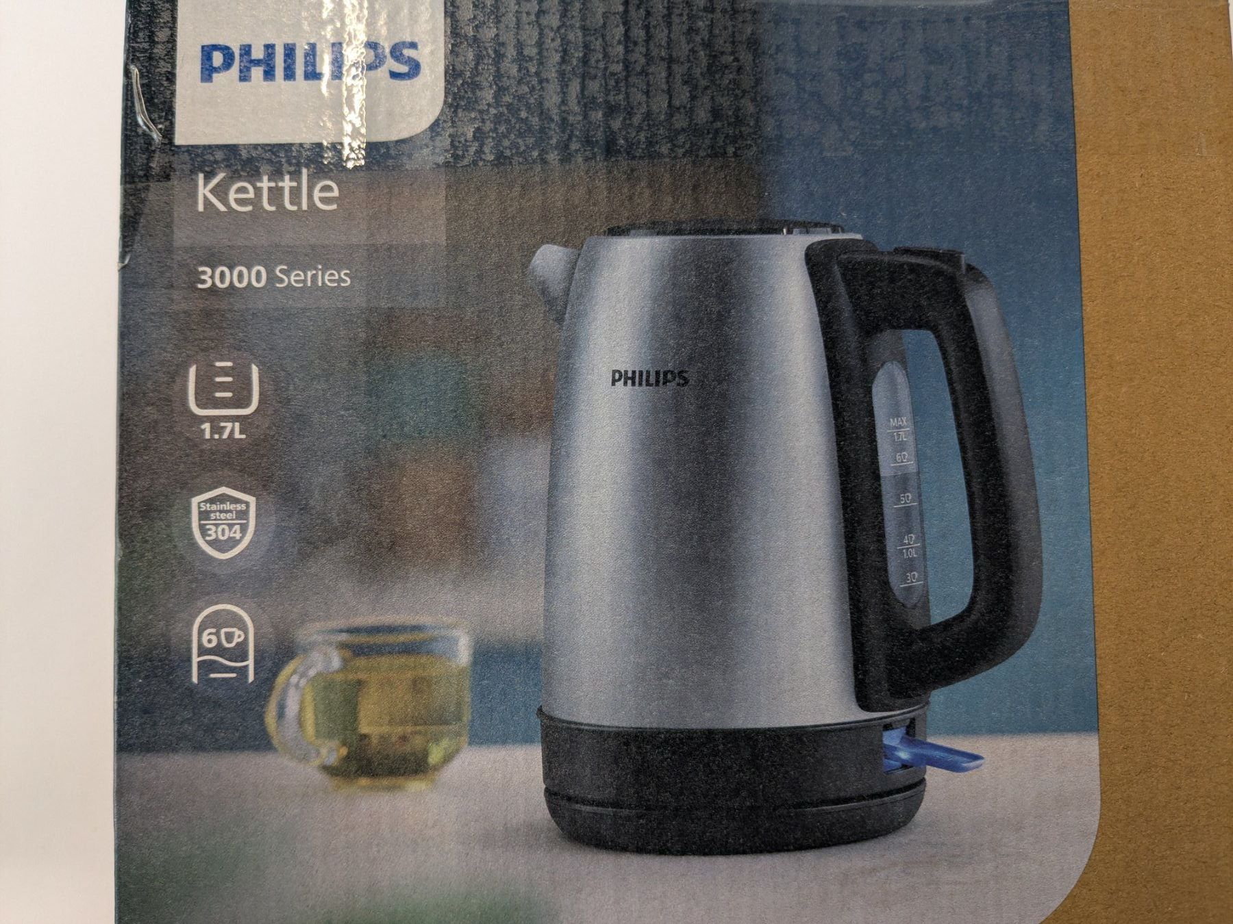 Philips Bouilloires électriques: PHILIPS Kettle Wasserkocher Edelstahl – Neuf (Voir description) à Dintikon par Restwert_Dintikon 5