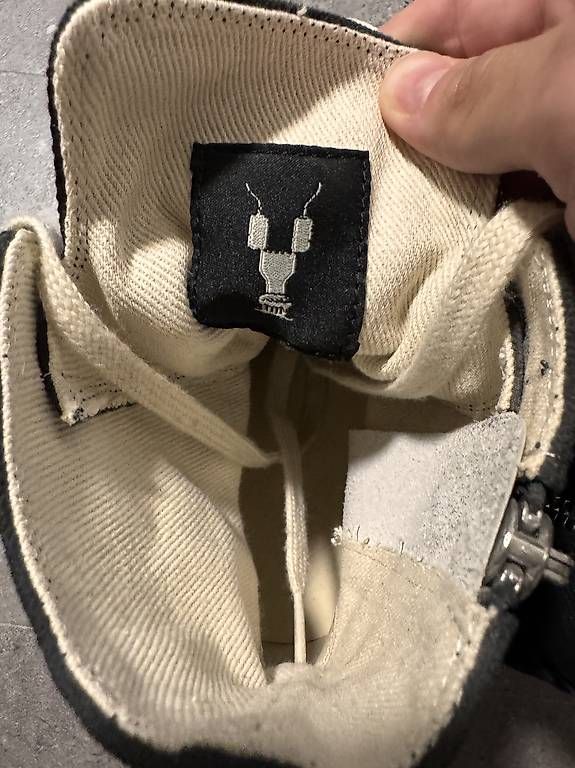 Rick Owens Herrenschuhe: Rick Owens Ramones High  Grösse 46 – Gebraucht aus Brenzikofen von and_69mm 4