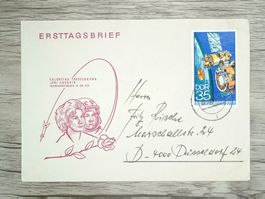 TR84 Enveloppe + Timbre Allemagne 1980