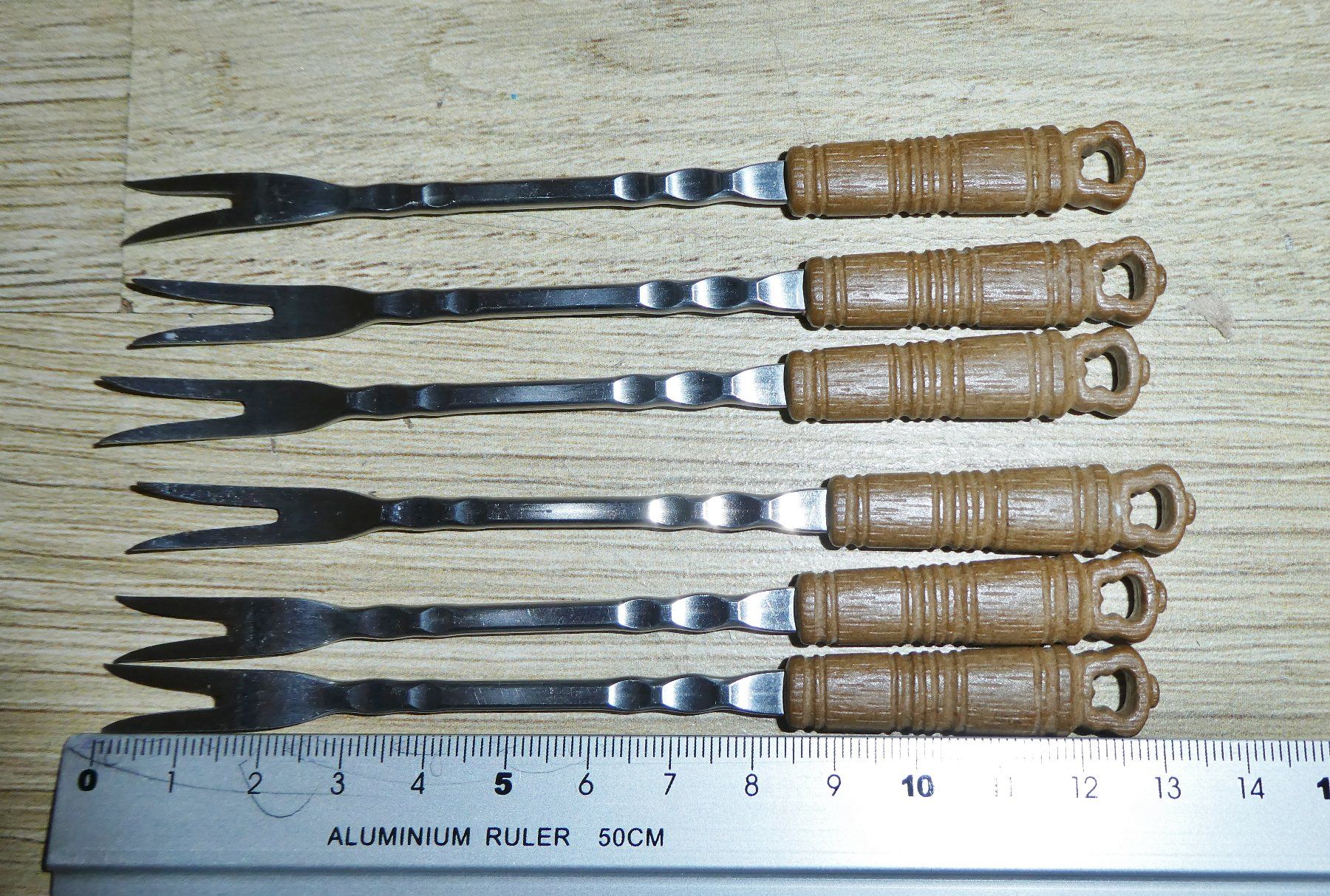 Forchette: Fondue Besteck 4 Set._ – Nuovo e nell'imballaggio originale da Siebnen venduto da GluckPilz5684 2