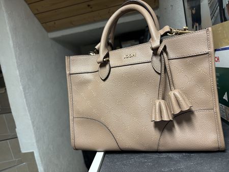 Elegante Joop! Handtasche in Beige - WIE NEU!