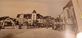 Fotografie   Herisau Obstmark ca 1900 Jahrhundert