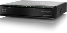 Zwei Cisco SG200 Desktop Gigabit Smart Switch