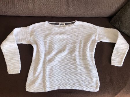 ESPRIT PULLI, GR. S, OVERSIZED, WEISS, CASUAL