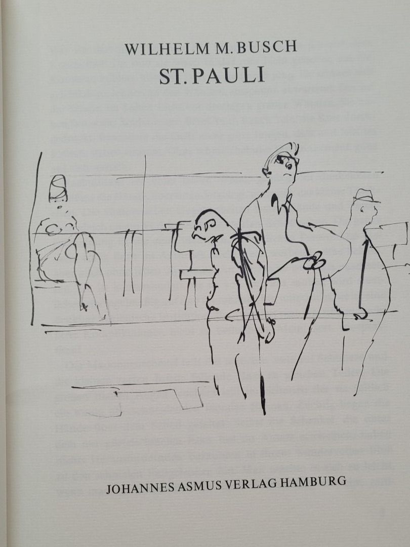 Libri: St. Pauli - Wilhem M. BUSCH (1908-1987) – Usato da Elgg venduto da cuendetkunst 3