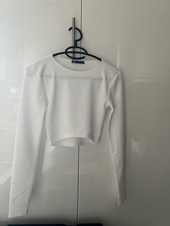 Crop-Top-Langarm