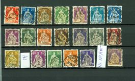 Helvetia mit Schwert inkl. Nr. 107  ( C188)