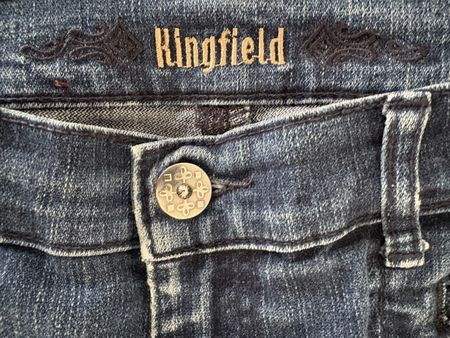 Kingfield Jeans, Grösse M Top Zustand, Selten getragen