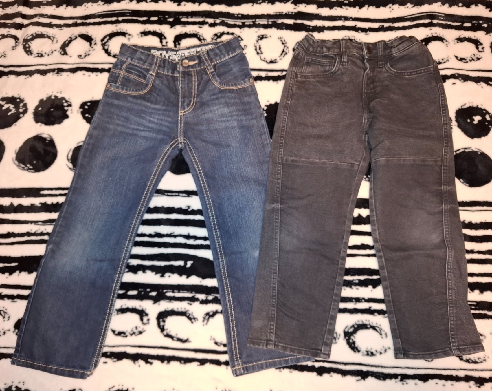 Pantaloni: 2x Jeans Hose gr.116 – Usato da Oberurnen venduto da rotty80
